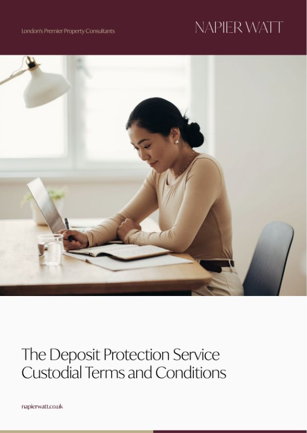 Guide - Napier Watt Deposit protection scheme